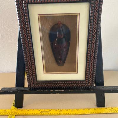 African mask wall art