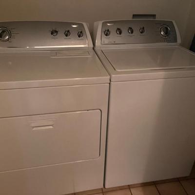 Whirlpool Washer and Dryer