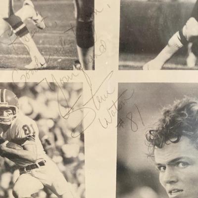 Signed Steve Watson from the Denver Broncos picture