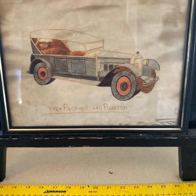 1929 Packard illustration