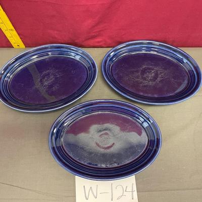 Fiesta-3 oval platter-11 1/2â€