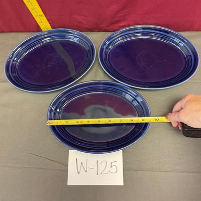 Fiesta-3 oval platters-9 1/2â€
