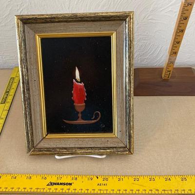 Candle wall art