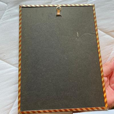 Silhouette Bubble Glass Picture