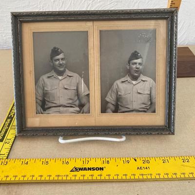 Vintage military photo