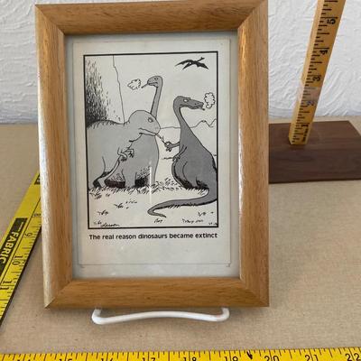 Goofy dinosaur picture