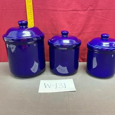 Set of 3 GHA canister set