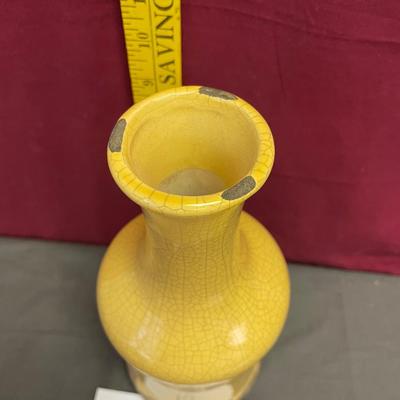 Yellow vase