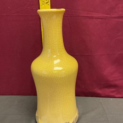 Yellow vase