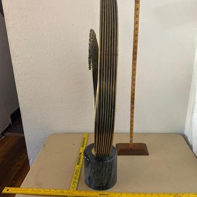 Wind swept sculpture