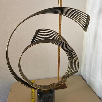 Wind swept sculpture