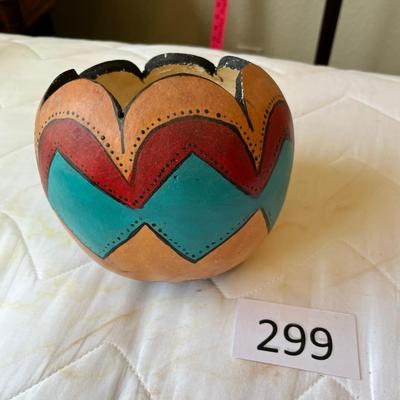 Native American Gourd Vase