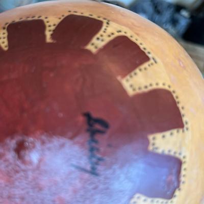 Native American Gourd Vase