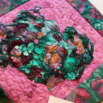 2 Quilted Wall Decor