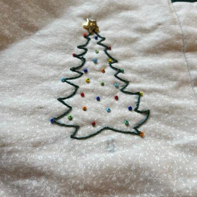 Two Quilt wall art pieces Unfinished