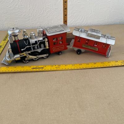 Plastic holiday train