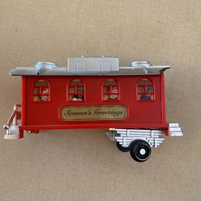 Plastic holiday train