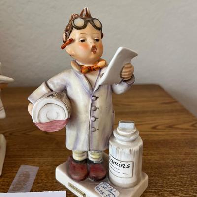 Hummell lot of 2 Doctor & Boy Reading
