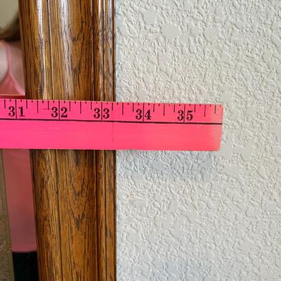 Faux Stained Glass Mirror