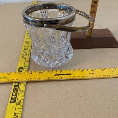 Crystal cut small ice pale
