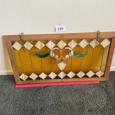 Antique Stained Glass Window