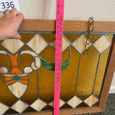 Antique Stained Glass Window