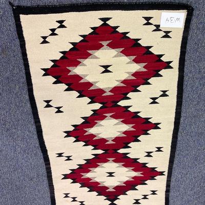 38â€x 54â€ Native American blanket