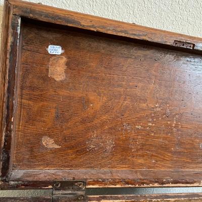 Antique Small Tool box Travel Chest