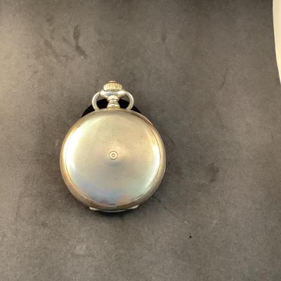 J1313 Vintage Longines 800 Silver Pocket Watch