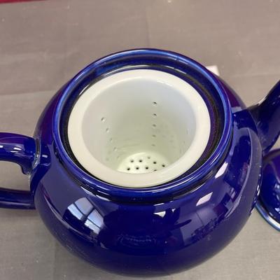 5â€ cobalt blue teapot
