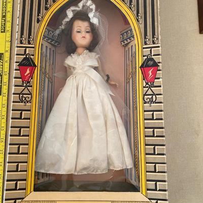 Vintage bride doll