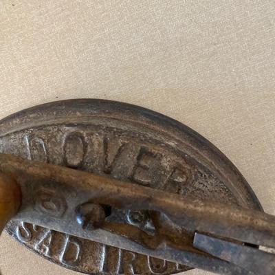 Three antique irons