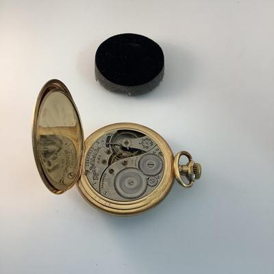 J1322 Elgin Gold Filled 17 Jewels Pocket Watch
