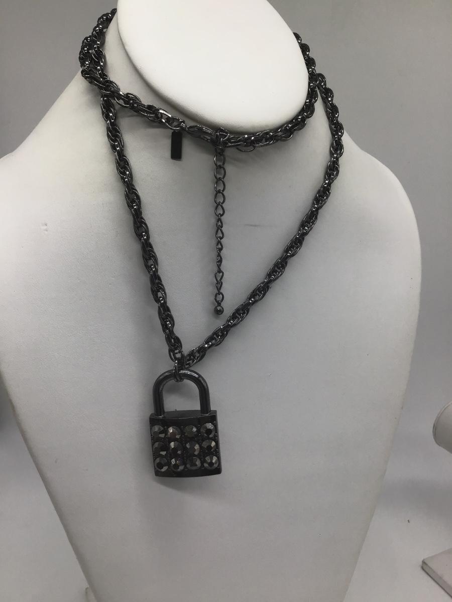 Lock Costume Necklace
