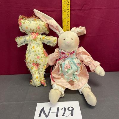 Bunny and friend