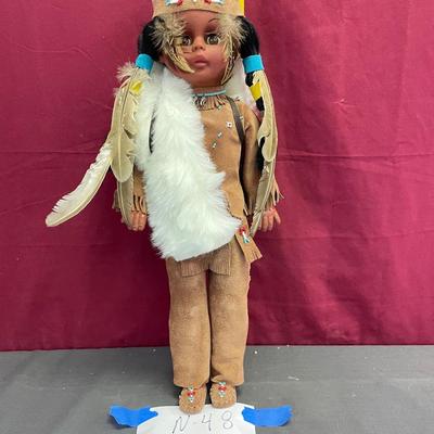 Carlson doll Sioux chief