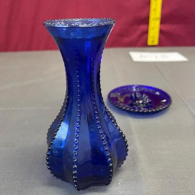 Cobalt vase, clown and Iâ¤ï¸Clowns