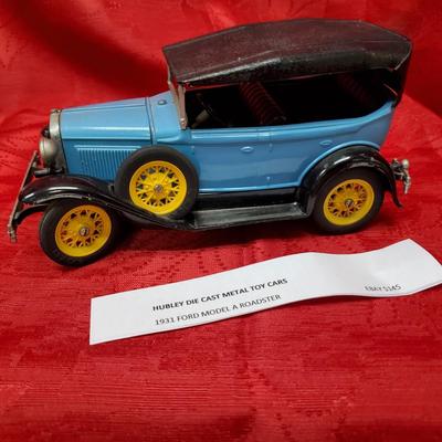 Hubley Die Cast Model Cars