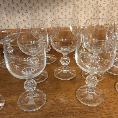 Lot of Clear Glassware Glasses