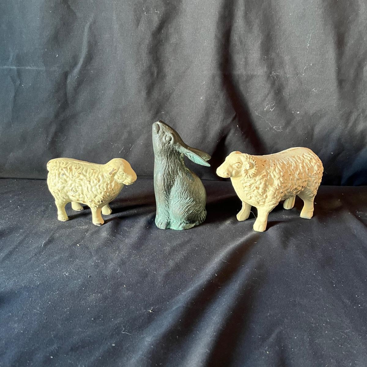 Metal Animal Figurines (SMG)