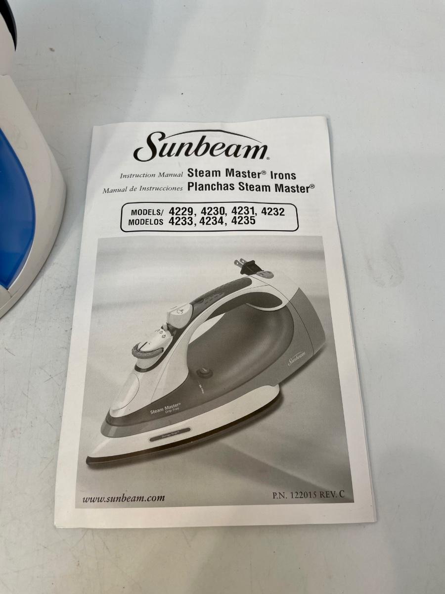 Sunbeam Steam Master Iron