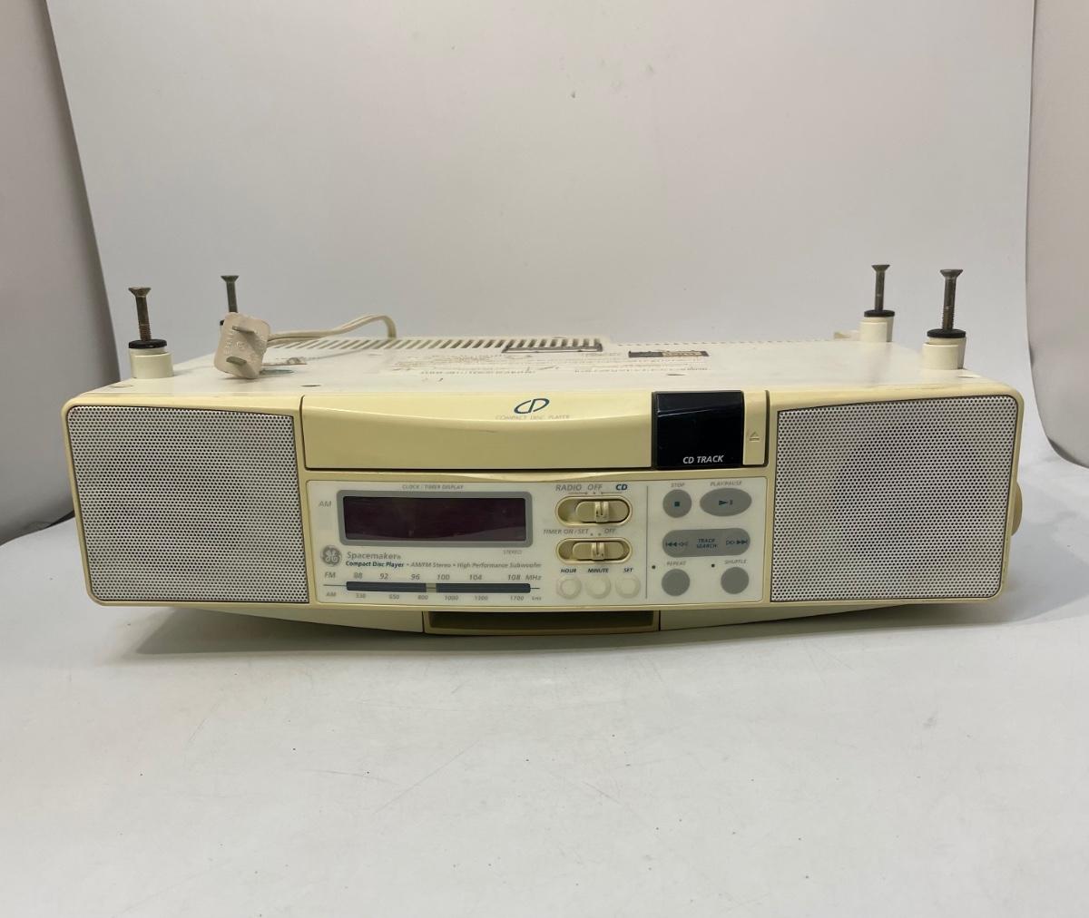 GE Under Counter AMFMCD Player Model 74290G