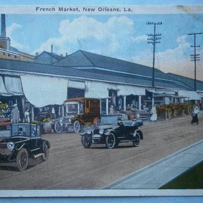 Postcard of French Market New Orleans, La.