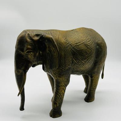 Solid Brass Elephant