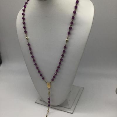 Purple Rosary