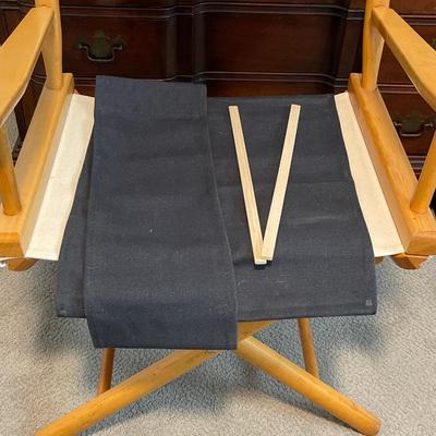 1B3-1 Director chair and one set of replacement slings