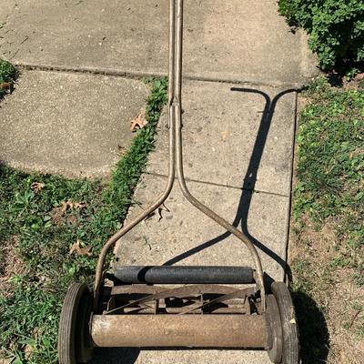 Vintage Vornado Reel Push Mower