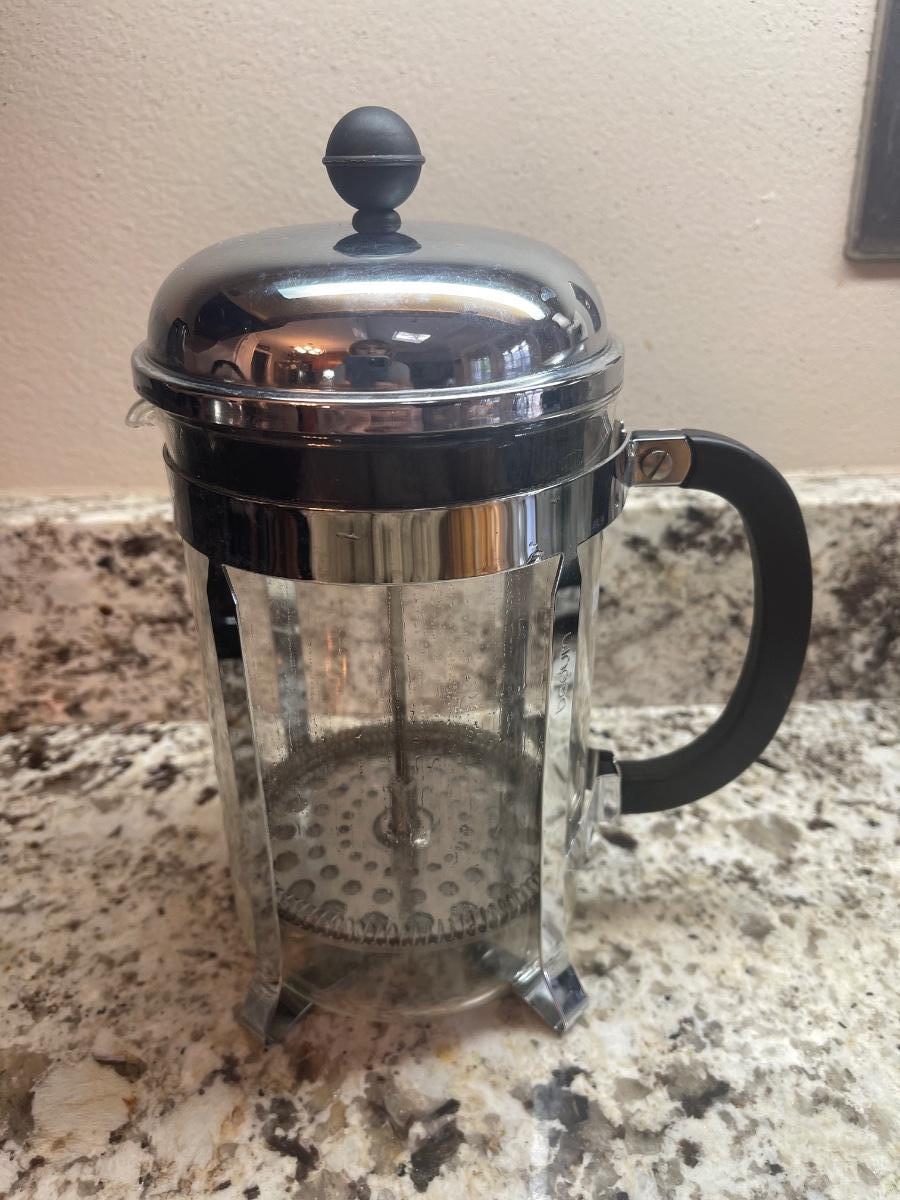 Bodum 6 cup French Press coffee maker. Excellent condition