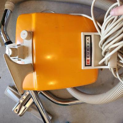 Vintage Orange Eureka Vacuum