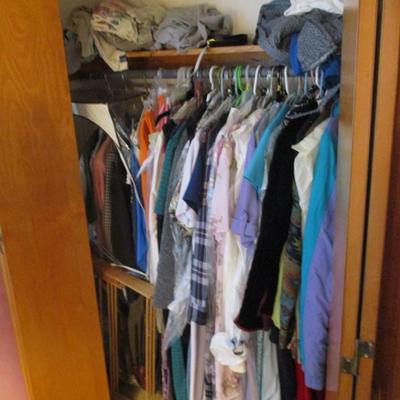 Closet Full Of Clothes